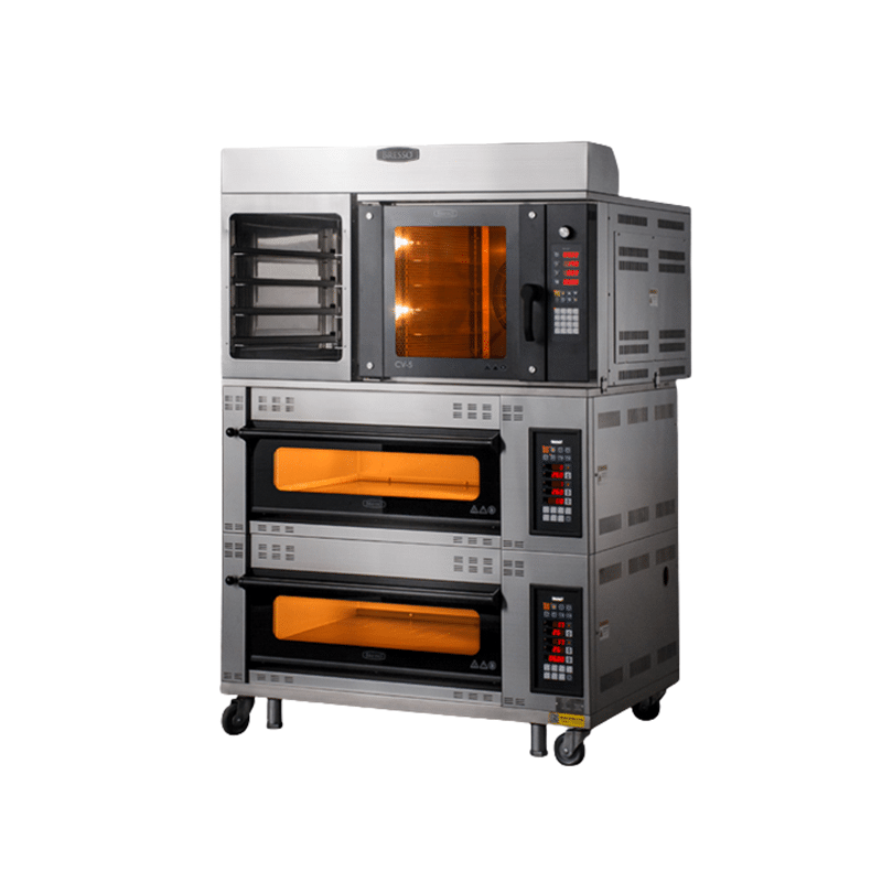 Bresso 2 Deck Oven with 5 trays Convection Oven